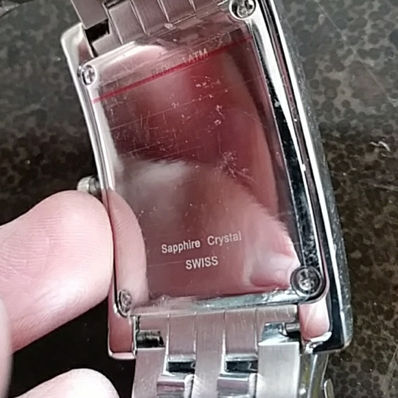 NEW Authentic Sapphire / Crystal gemstone  watch